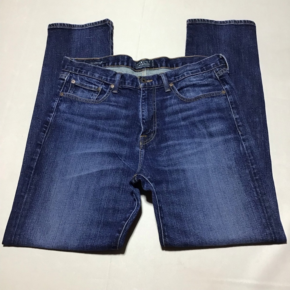 Lucky Brand 410 Athletic Fit  Indigo Men’s Jeans - Picture 4 of 13